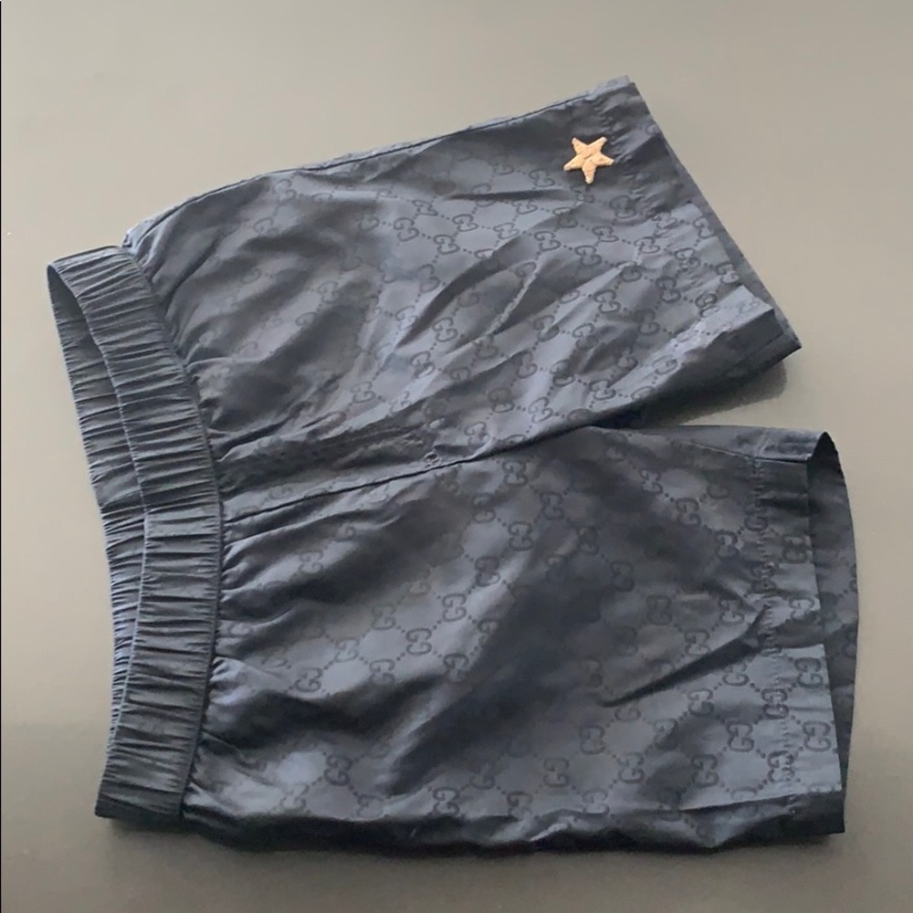 Gucci boys navy gg swim shorts trunks 3t 36m